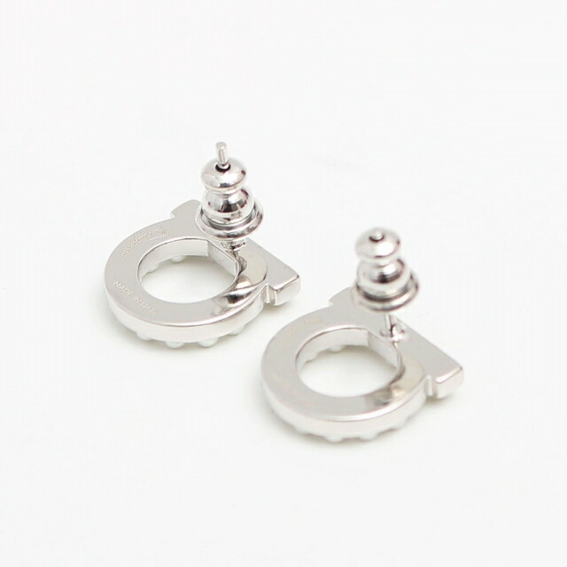 フェラガモ FERRAGAMO ピアス 760125-696582 レディース シルバー