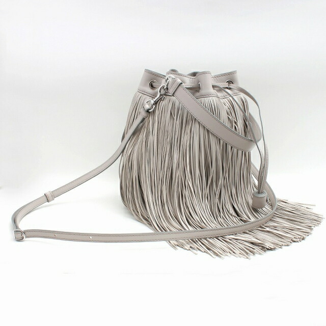 ジェイアンドエムデヴィッドソン J&M DAVIDSON ショルダーバッグ LFRG-0XX-SCNP-910S レディース ザ フリンジ THE FRINGE グレー 斜めがけ ブランド 高級 おしゃれ プレゼント 女性 実用的 かわいい