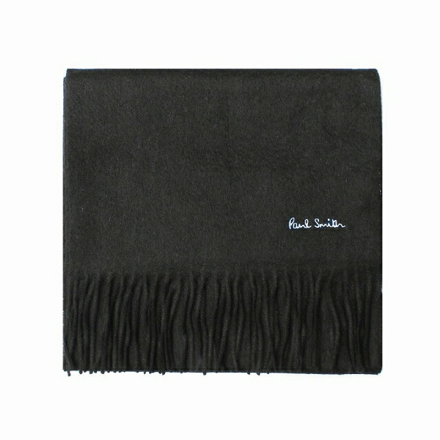 ポールスミス PAUL SMITH マフラー M1A-933D-AS04-78 メンズ ブラック