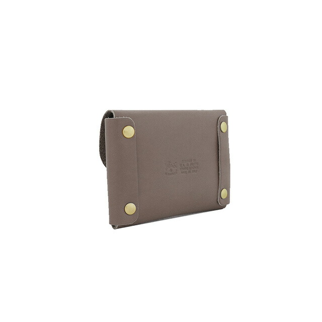 イルビゾンテ IL BISONTE カードケース メンズ レディース SCC032-PG0001-GY103 メンズ レディース グレージュ 定期入れ ブランド 高級 おしゃれ プレゼント 実用的