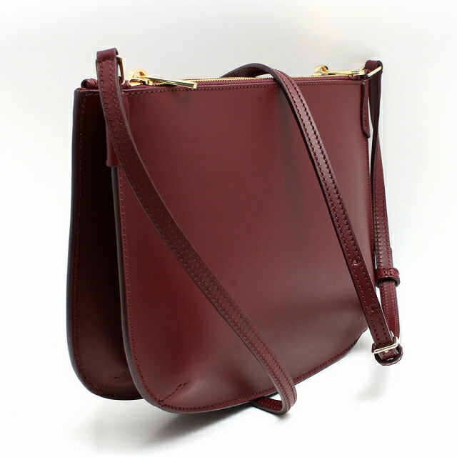 アーペーセー A.P.C. ショルダーバッグ レディース F61404-PXAWV-GAE sac sarah ボルドー 斜めがけ ブランド 高級 おしゃれ プレゼント 女性 実用的 かわいい