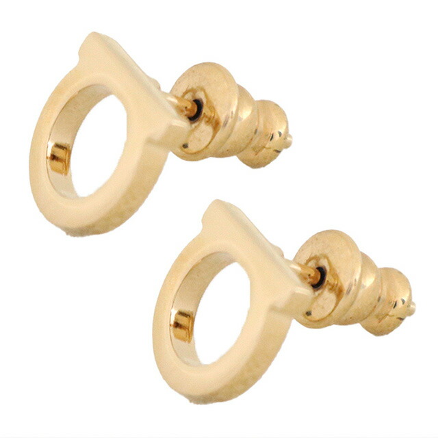 フェラガモ FERRAGAMO ピアス 760120-696432 メンズ レディース ガンチーニ GANCINO ゴールド