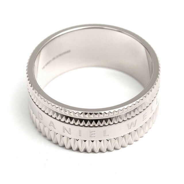 ダニエルウェリントン リング DW00400207 16号 メンズ エレベーション ELEVATION シルバー
