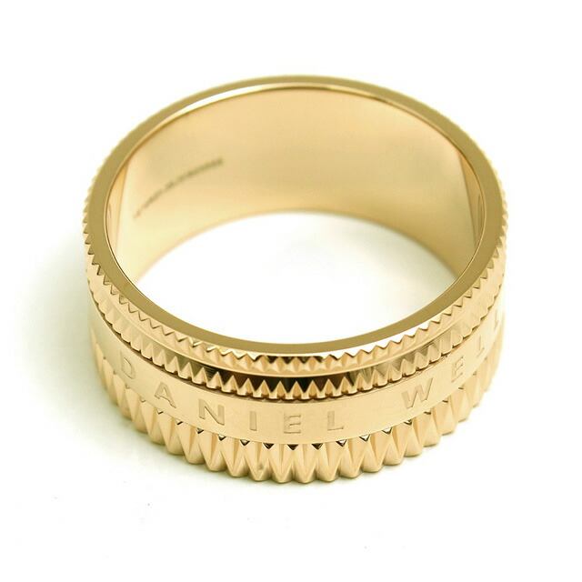 ダニエルウェリントン リング DW00400277 27号 メンズ エレベーション ELEVATION ゴールド