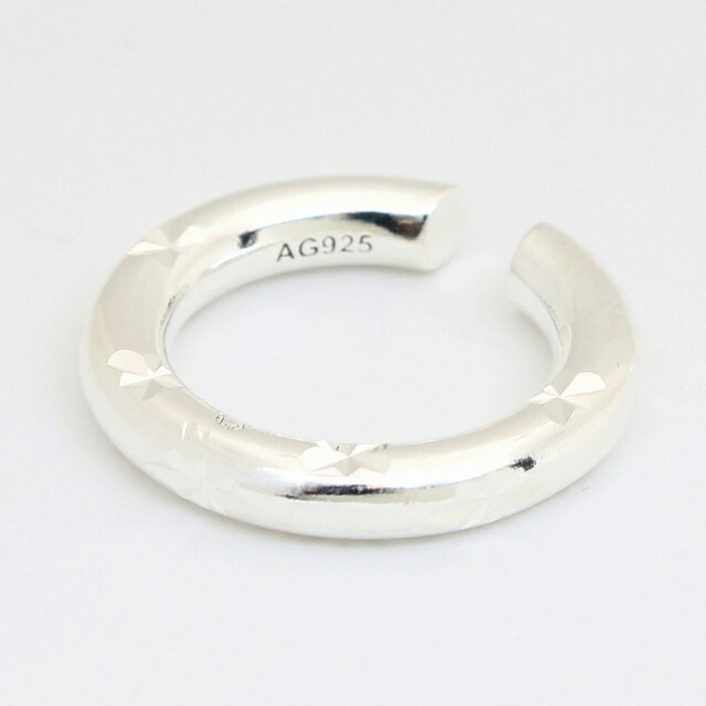 サスキア ディツ SASKIA DIEZ イヤーカフ スター彫刻 048-05-06-000-09-20-slv レディース BOLD EARCUFF NO3 STAR シルバー