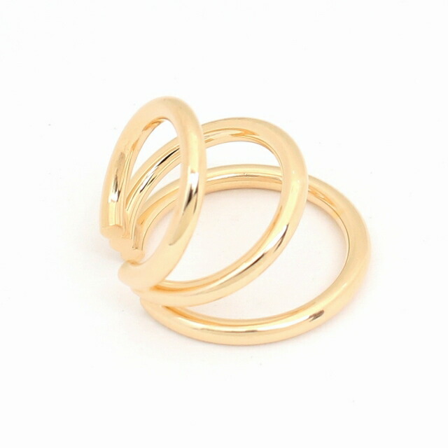 サスキア ディツ SASKIA DIEZ イヤーカフ 045-05-02-000-09-11-x-gd レディース WIRE BOLD EARCUFF TRIPLE ゴールド