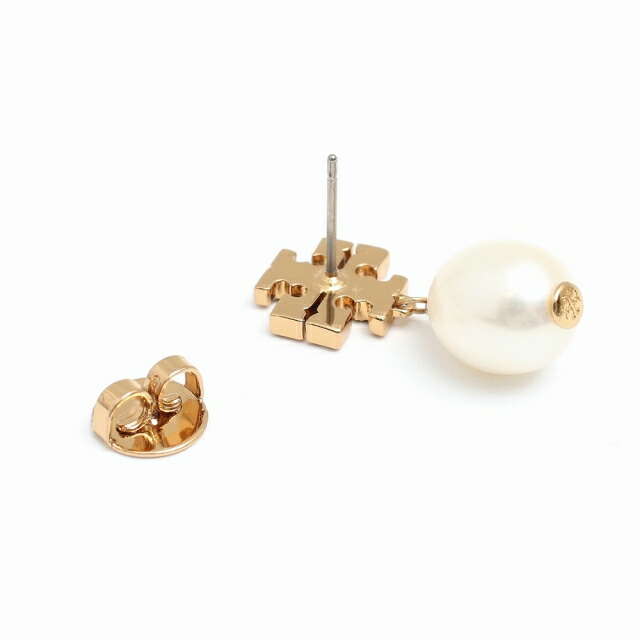 トリーバーチ TORY BURCH ピアス 60525-137 レディース パール KIRA PAVE PEARL DROP EARRING ゴールド