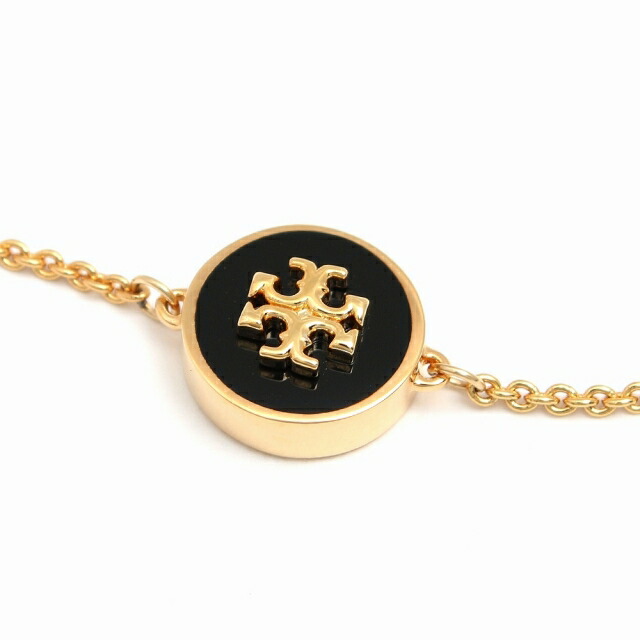 トリーバーチ TORY BURCH ブレスレット 90284-720 レディース KIRA ENAMEL BRACELET ゴールド ブラック