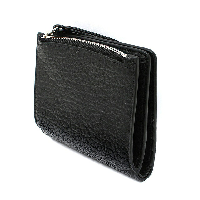 メゾンマルジェラ MAISON MARGIELA 二つ折り財布 二折財布 SA1UI0023P4455T8013 メンズ レディース BLACK ブラック ブランド