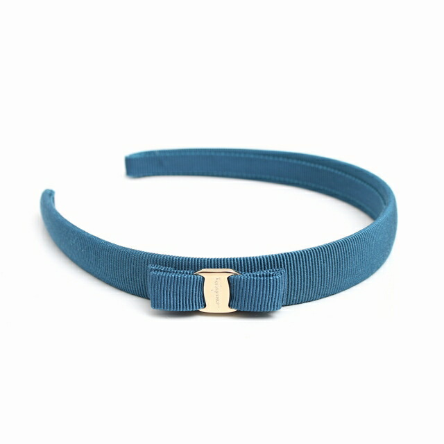 フェラガモ FERRAGAMO カチューシャ 340086-759761 レディース Mediterraneo Blue ブルー