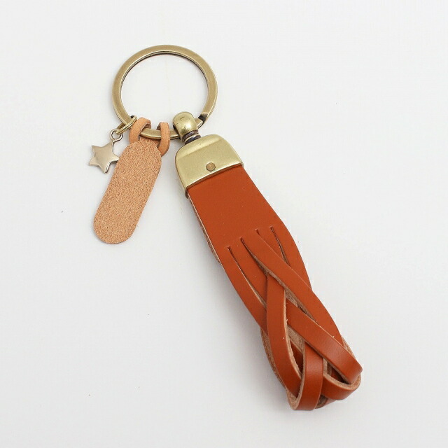 イルビゾンテ IL BISONTE キーリング キーホルダー SKH040-PG0001-CA101B メンズ レディース ヤケヌメ キャメル バッグチャーム ブランド 高級 おしゃれ プレゼント 実用的