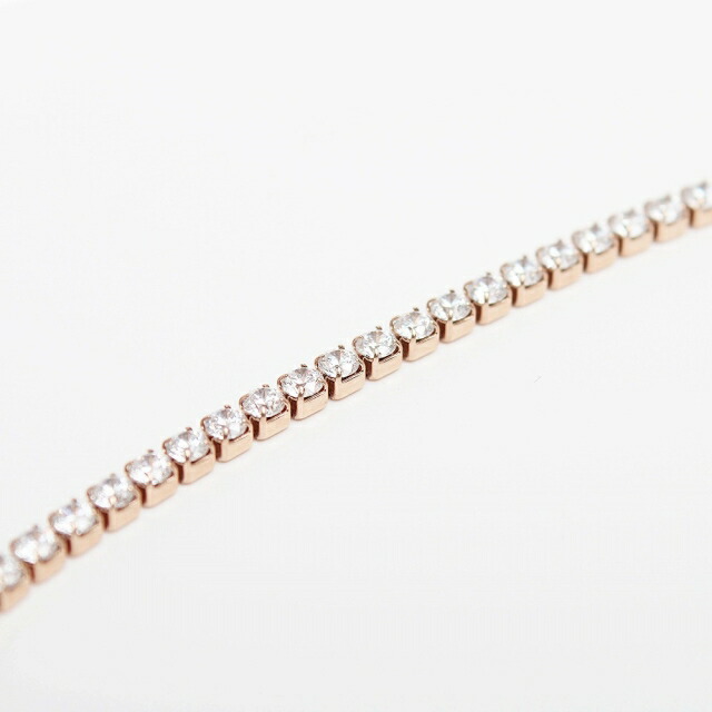 ダニエルウェリントン DANIEL WELLINGTON ブレスレット DW00400387 メンズ レディース クラッシックテニスブレスレット CLASSIC TENNIS BRACELET ローズゴールド
