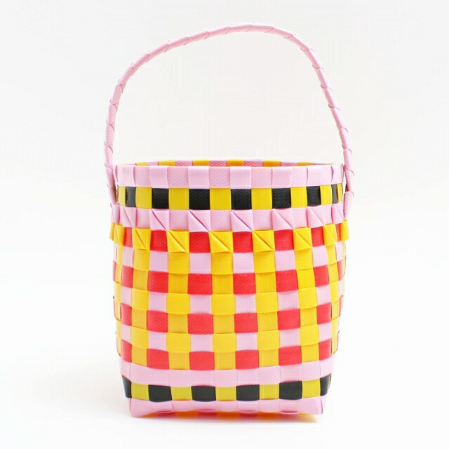 マルニ カゴバッグ MARNI M00332-M00IW-0M331 ハンドバッグ レディース マーケット MARKET マルチカラー ピンク 手提げ ブランド 高級 おしゃれ プレゼント 女性 実用的 かわいい