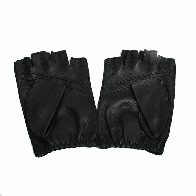 デンツ DENTS SNETTERTON 手袋 フィンガーレス グローブ 5-1009-BLACK-M メンズ ブラック