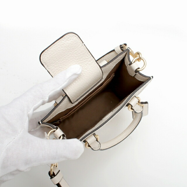 コーチ ショルダーバッグ メッセンジャーバッグ 2way ハンドバッグ COACH PLLD LTH NS MIN TOTE CJ500 IMCHK レディース チョーク ホワイト かわいい 斜めがけ ミニバック アウトレット ブランド 高級 おしゃれ プレゼント 女性 実用的