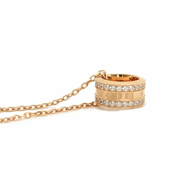 ダニエルウェリントン ネックレス ペンダント メンズ レディース DANIEL WELLINGTON ELAN LUMINE NECKLACE DW00400212 ローズゴールド ジュエリー ブランド 高級 おしゃれ プレゼント 男性 実用的 かっこいい