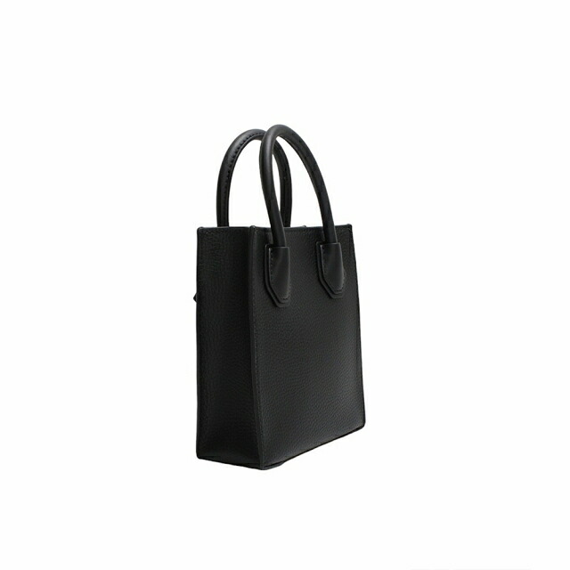 マイケルコース MICHAEL KORS MERCER XS NS SHOPPER XBODY LEATHER ショルダーバッグ 35S1GM9T0L-BLACK レディース ブラック 斜めがけ ブランド 高級 おしゃれ プレゼント 女性 実用的 かわいい