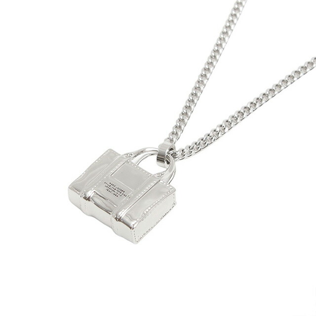 マークジェイコブス MARC JACOBS THE TOTE BAG PENDANT ネックレス 2P3JNC001J45-029 totebagチャーム レディース シルバー