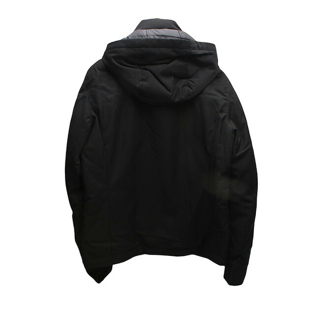 ムーレー MOORER ALBINI-PUM ダウンジャケット アウター MOUGI100090-ALBINI-NERO-44 メンズ ブラック ダウンジャケット