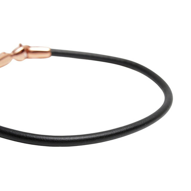 ダニエルウェリントン DANIEL WELLINGTON Leather Bracelet 2.8 Sheffield RG 205mm ブレスレット DW00400714 レディース メンズ ローズゴールド ブラック