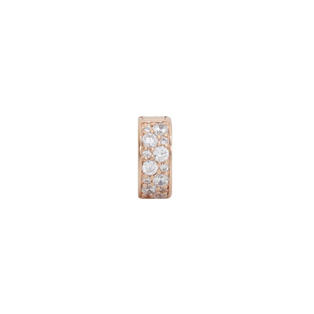 パンドラ PANDORA Clear Pav Clip Charm ブレスレットチャーム 781817CZ レディース ローズゴールド ブランド
