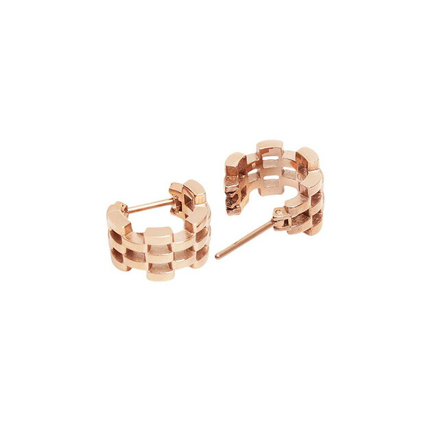 ダニエルウェリントン DANIEL WELLINGTON 5-LINK EARRINGS ピアス アクセサリー DW00400960 レディース ローズゴールド ブランド