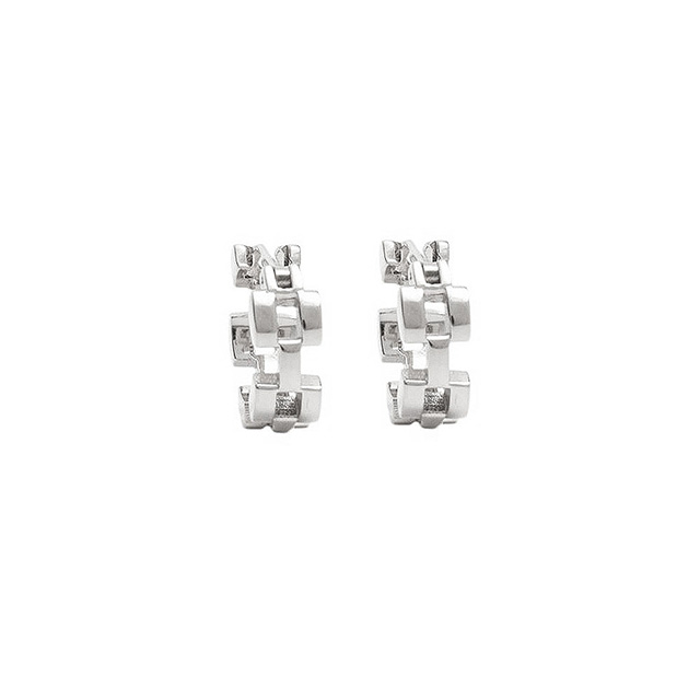 ダニエルウェリントン ピアス レディース DANIEL WELLINGTON 3-LINK EARRINGS アクセサリー DW00401019 シルバー ジュエリー ブランド 高級 おしゃれ プレゼント 女性 実用的 かわいい