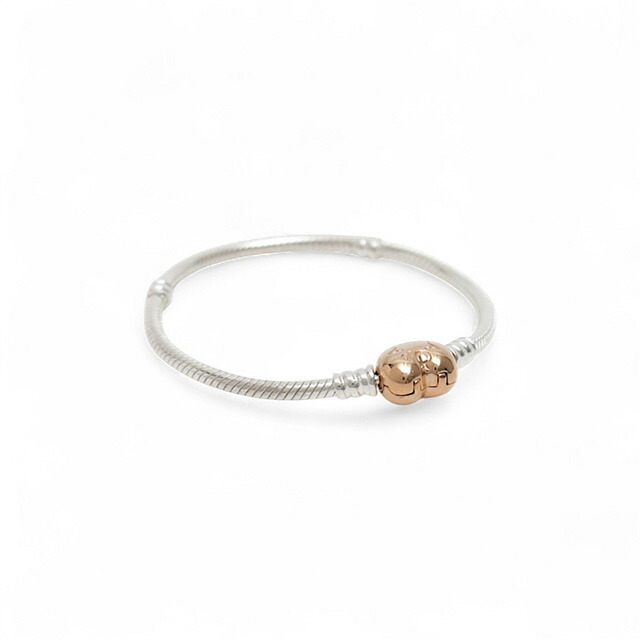 パンドラ PANDORA PANDORA Moments Heart & Snake Chain Bracelet ブレスレット 580719-17 レディース シルバー ブランド