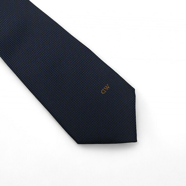 ダニエルウェリントン DANIEL WELLINGTON ネクタイ＆チーフ＆タイバー 3点セット DW02800001 メンズ ネイビー ネクタイ ブランド