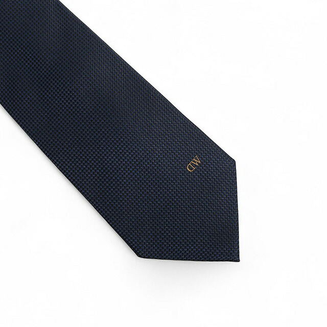 ダニエルウェリントン DANIEL WELLINGTON ネクタイ DW02500001-264335-NAVY メンズ ネイビー ネクタイ ブランド