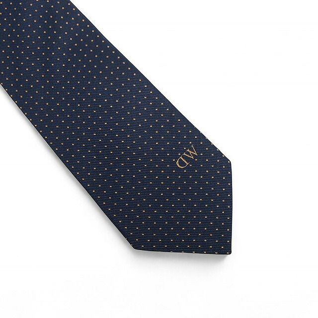 ダニエルウェリントン DANIEL WELLINGTON ネクタイ DW02500006-264735-NAVY メンズ ネイビー ネクタイ ブランド