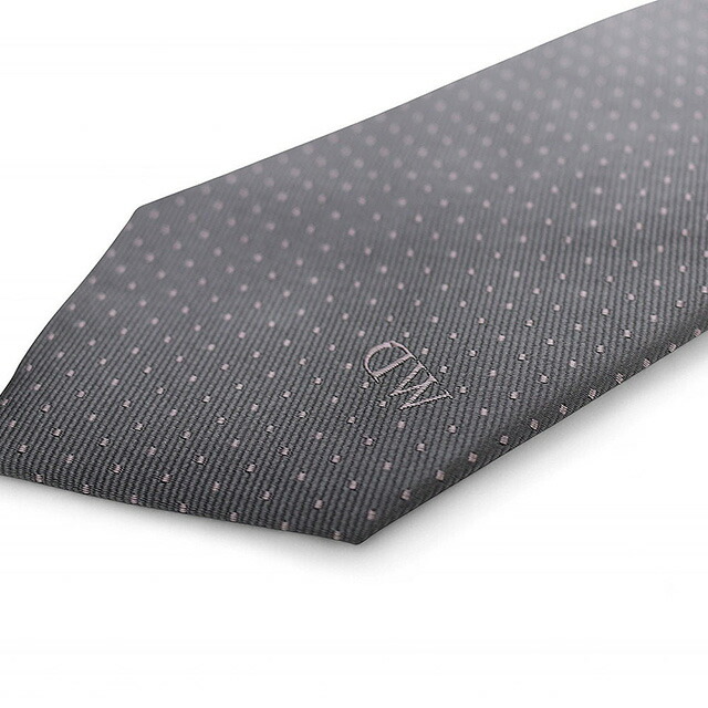 ダニエルウェリントン DANIEL WELLINGTON ネクタイ DW02500006-265272-GRAY メンズ グレー ネクタイ ブランド