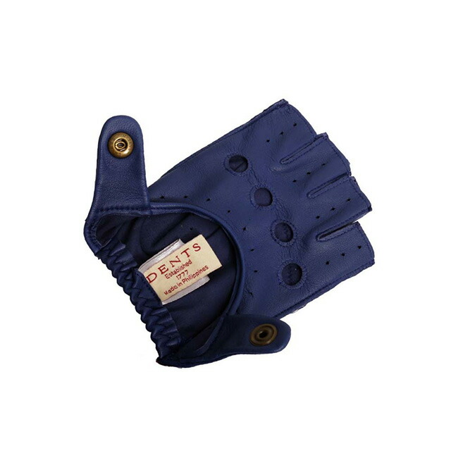 デンツ DENTS SNETTERTON 手袋 フィンガーレス グローブ 5-1009-ROYALBLUE-L メンズ ロイヤルブルー 手袋 ブランド