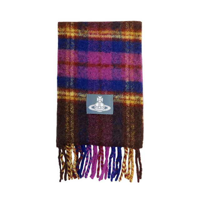 ヴィヴィアンウエストウッド VIVIENNE WESTWOOD CHUNKY TARTAN マフラー 8103014F-W01BM-J401 ユニセックス ブランド