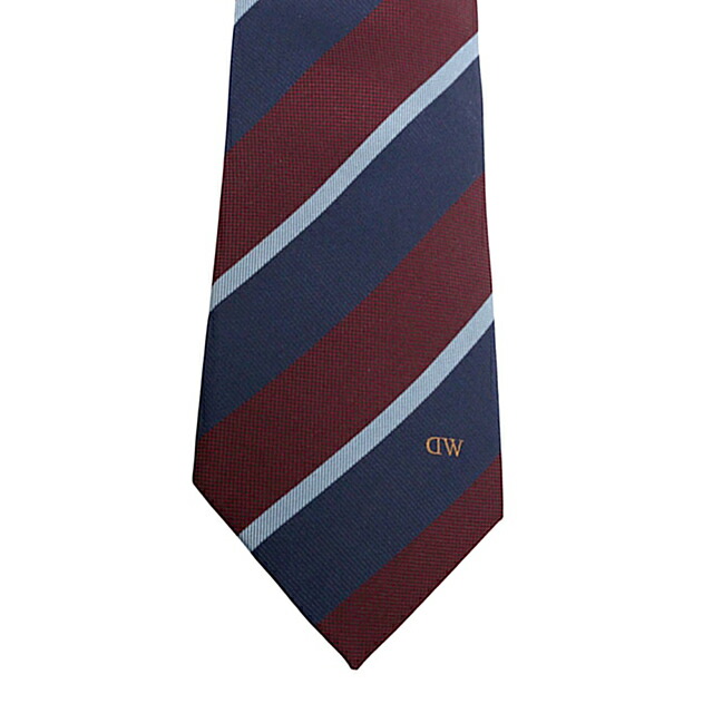 ダニエルウェリントン DANIEL WELLINGTON ネクタイ DW02500002-264343-NAVY-RED メンズ ネクタイ ブランド