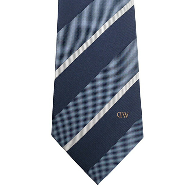 ダニエルウェリントン DANIEL WELLINGTON ネクタイ DW02500002-264346-NAVY-BLUE メンズ ネクタイ ブランド