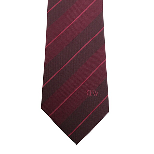 ダニエルウェリントン DANIEL WELLINGTON ネクタイ DW02500003-264500-WINE メンズ ネクタイ ブランド