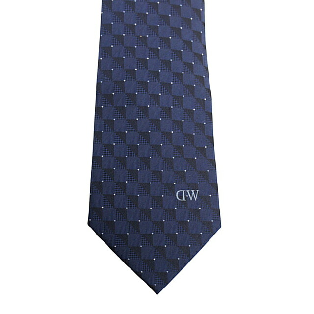 ダニエルウェリントン DANIEL WELLINGTON ネクタイ DW02500009-265365-NAVY メンズ ネクタイ ブランド