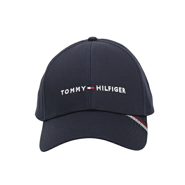トミーヒルフィガー TOMMY HILFIGER TH FOUNDATION COTTON 6 PANEL CAP キャップ AM0AM12532DW6-SPACEBLUE メンズ 帽子 ブランド