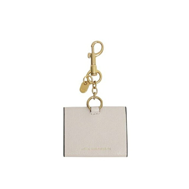 アニヤハインドマーチ キーホルダー ANYA HINDMARCH I Love You チャーム 205368 ユニセックス Chalk(チョーク) ブランド バッグチャーム 高級 おしゃれ プレゼント 実用的