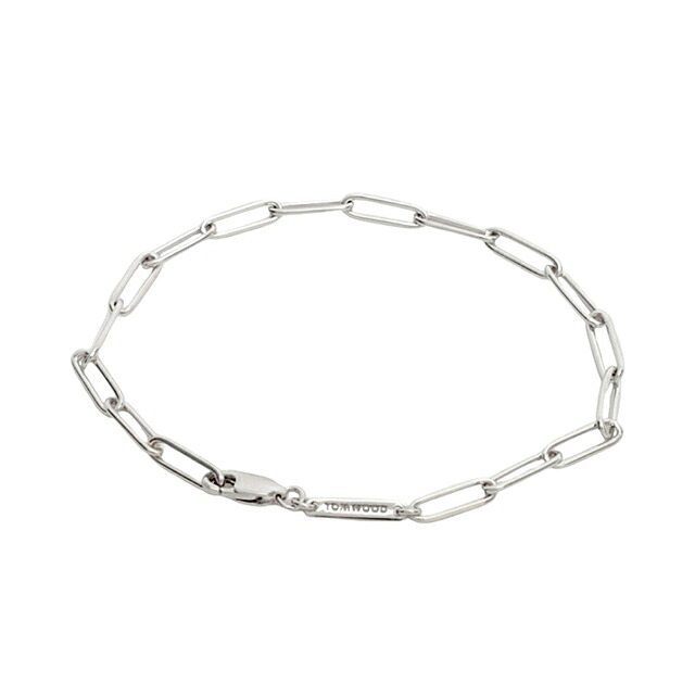 トムウッド ブレスレット メンズ レディース Tom Wood Box Bracelet 100066-65 シルバー 腕輪 ジュエリー ブランド 高級 おしゃれ プレゼント 実用的 ペア