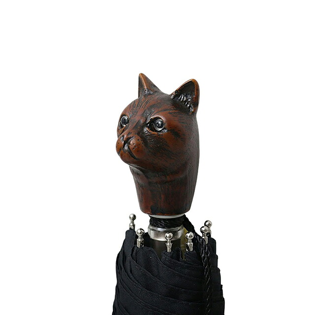 ギドゥジャン Guy de Jean 102147 折りたたみ傘 102110-cat-black ユニセックス black 折畳傘 102147 ブランド