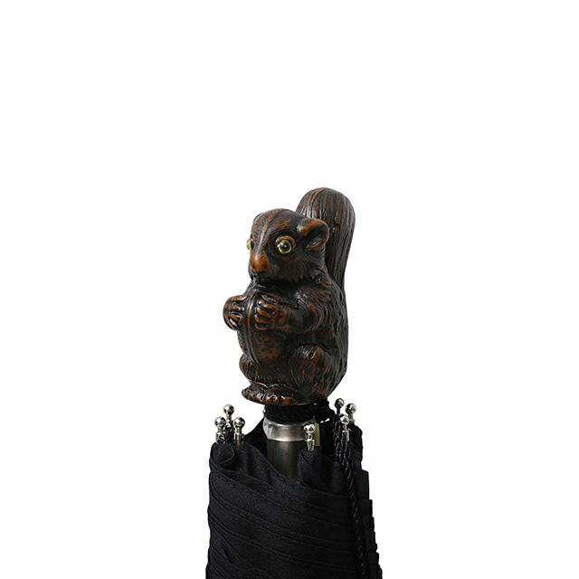 ギドゥジャン Guy de Jean 102147 折りたたみ傘 102110-squirre-black ユニセックス black 折畳傘 102147 ブランド