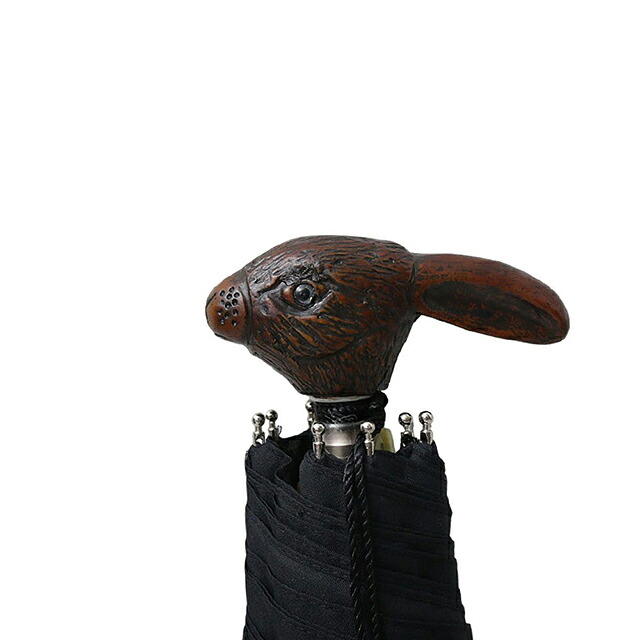 ギドゥジャン Guy de Jean 102147 折りたたみ傘 102110-rabbit-black ユニセックス black 折畳傘 102147 ブランド