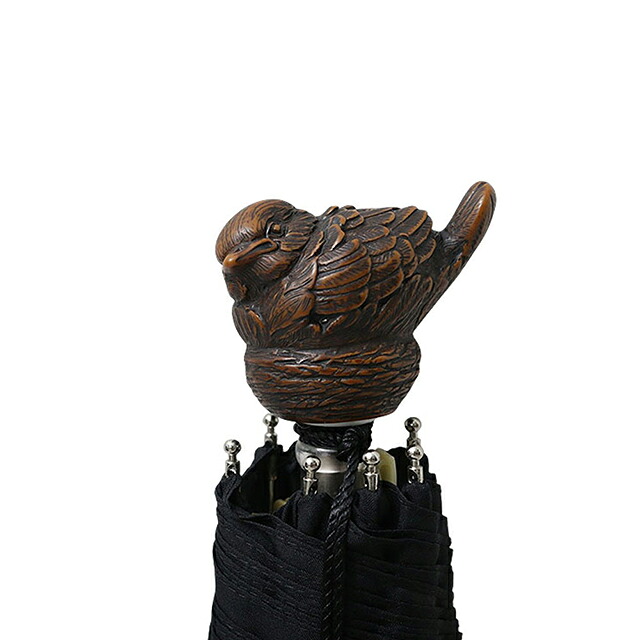 ギドゥジャン Guy de Jean 102147 折りたたみ傘 102110-bird-black ユニセックス black 折畳傘 102147 ブランド
