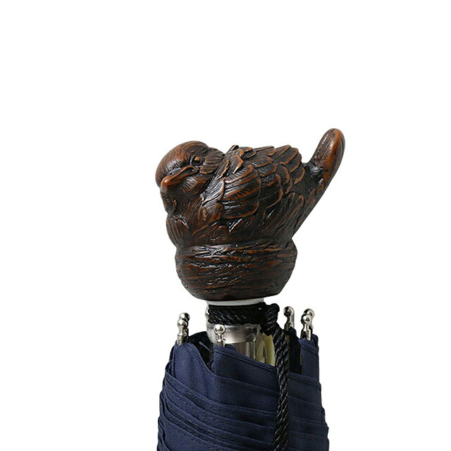 ギドゥジャン Guy de Jean 102147 折りたたみ傘 102110-bird-navy ユニセックス navy 折畳傘 102147 ブランド