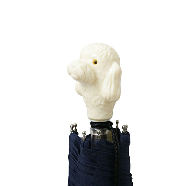ギドゥジャン Guy de Jean 102147 折りたたみ傘 102110-poodleivory-navy ユニセックス navy 折畳傘 102147 ブランド