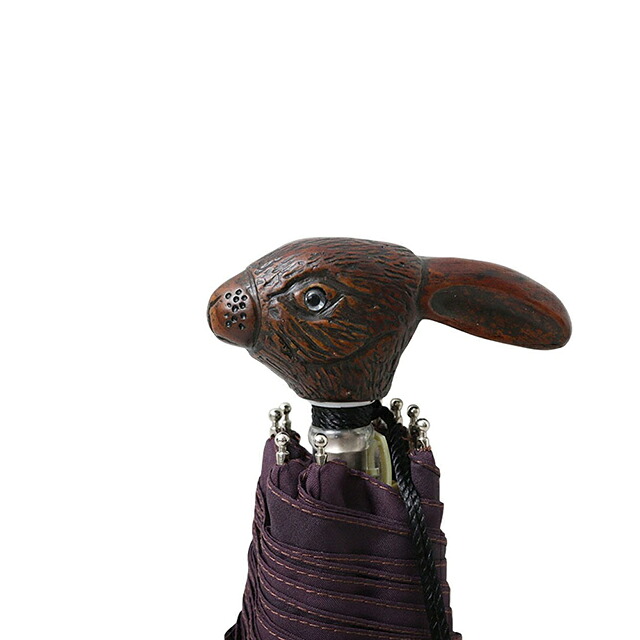 ギドゥジャン Guy de Jean 102147 折りたたみ傘 102110-rabbit-plum ユニセックス plum 折畳傘 102147 ブランド