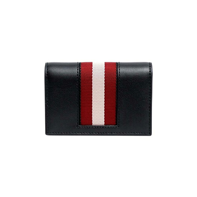バリー BALLY カードケース 名刺入れ 6309704 メンズ BLACK+PALLADIO ブランド コンパクト 定期入れ 高級 おしゃれ プレゼント 実用的