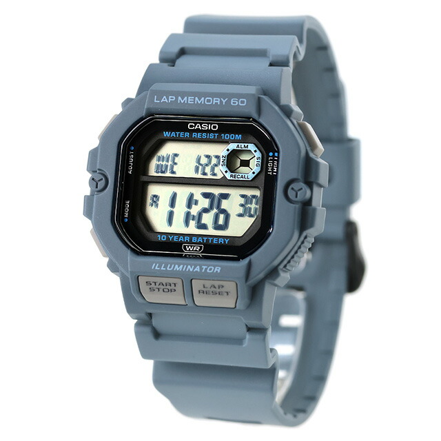 カシオ チープカシオ CASIO アウトドア クォーツ 電池式 WS-1400H-2AV スタンダード 海外モデル メンズ チプカシ 腕時計 ブランド カシオ CASIO アウトドア デジタル アイボリー ブルーグレー おしゃれ 防水 小さい 軽い かわいい プレゼント 実用的